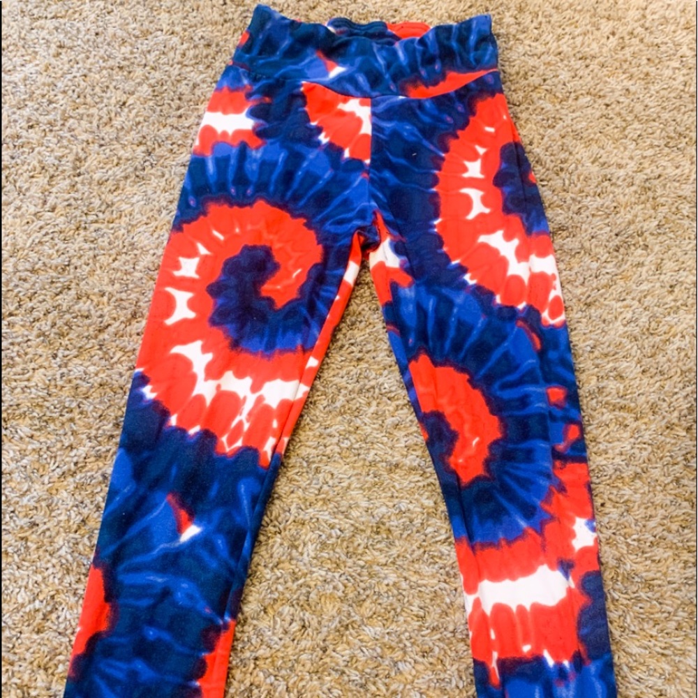 Red & Blue leggings